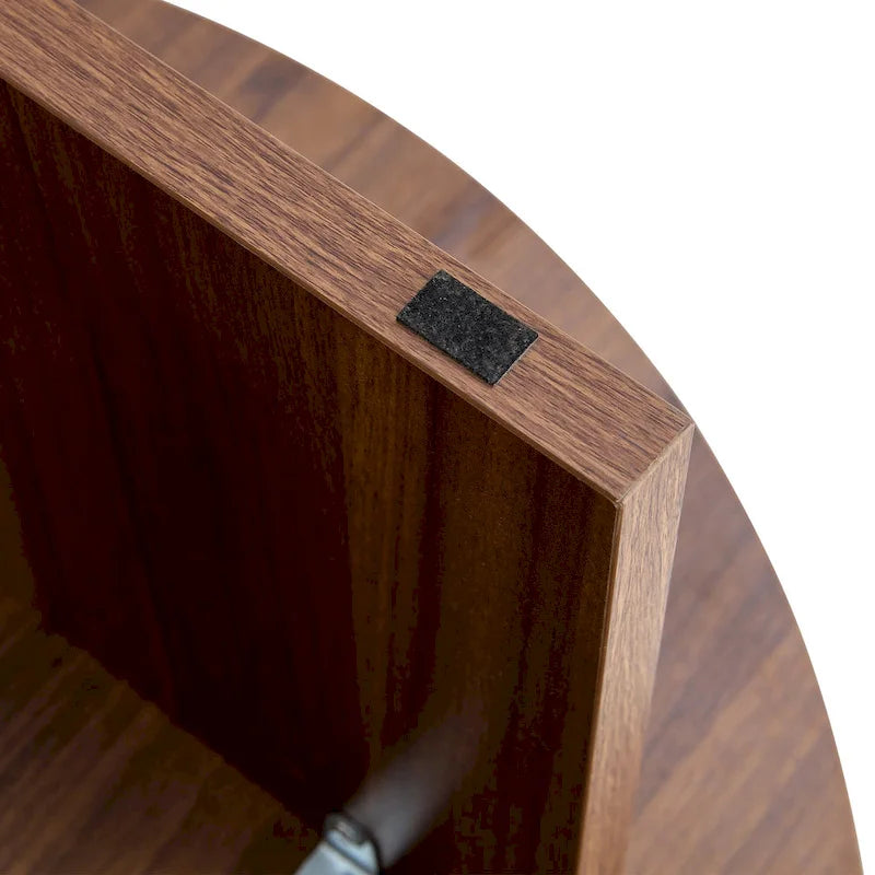 Modern Round MDF Coffee Table for Living Room and Home Decor