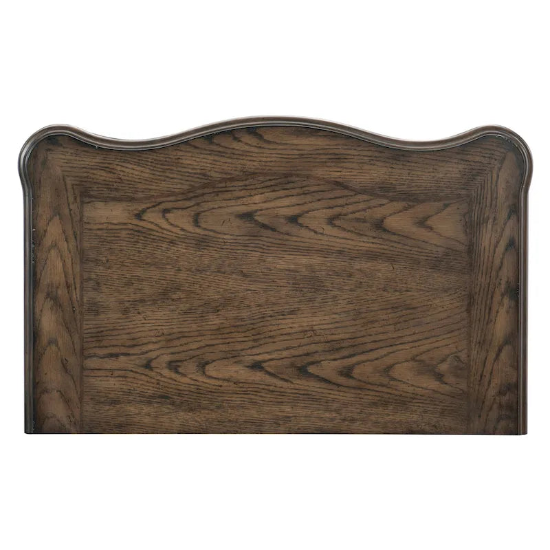 Nightstand with 3 Drawers Brown Oak Finish Bedroom Storage