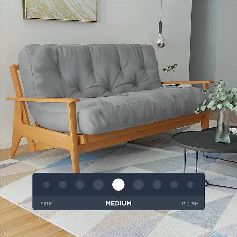 10-Inch Gel Memory Foam Twin Size Futon Mattress Soft Breathable