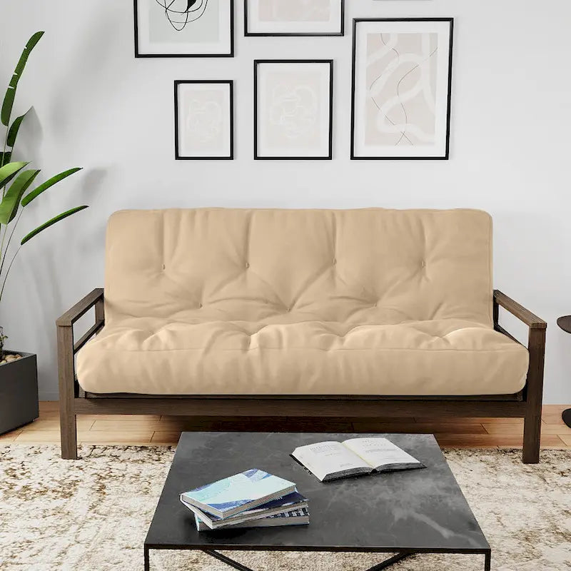 10-Inch Gel Memory Foam Twin Size Futon Mattress Soft Breathable