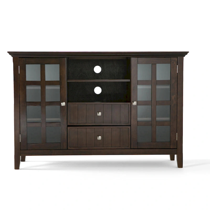 Solid Wood 53 inch Wide TV Media Stand For TVs up to 60 inches