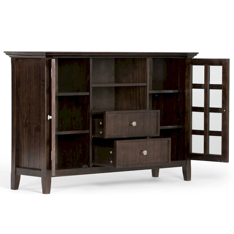 Solid Wood 53 inch Wide TV Media Stand For TVs up to 60 inches