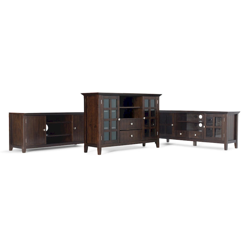 Solid Wood 53 inch Wide TV Media Stand For TVs up to 60 inches