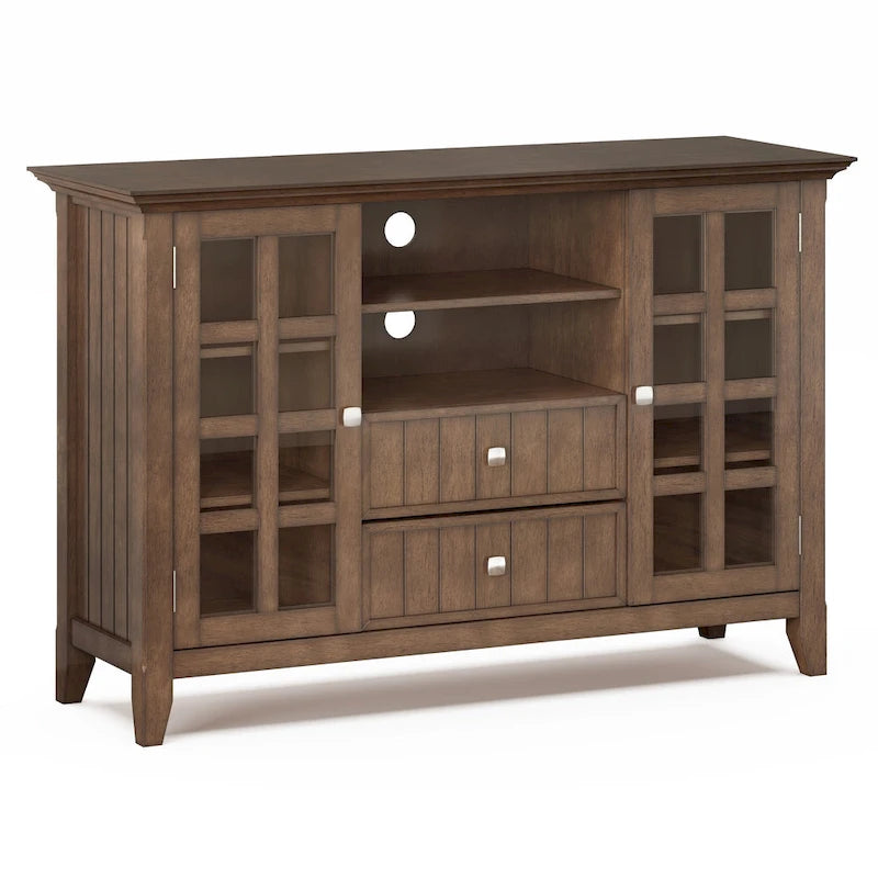 Solid Wood 53 inch Wide TV Media Stand For TVs up to 60 inches