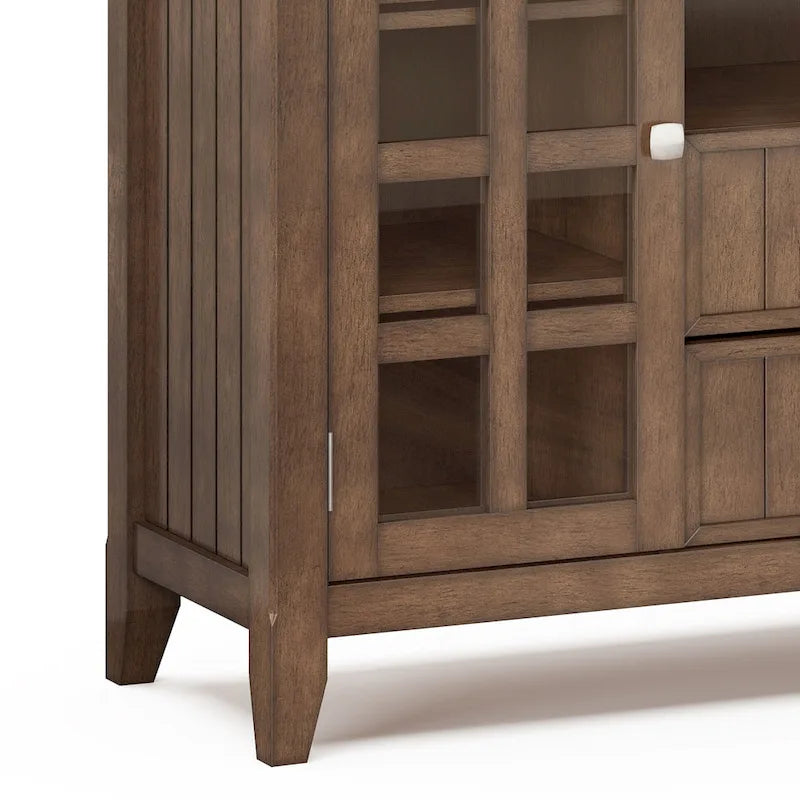 Solid Wood 53 inch Wide TV Media Stand For TVs up to 60 inches