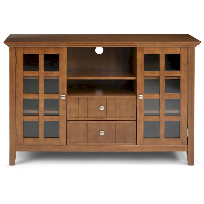 Solid Wood 53 inch Wide TV Media Stand For TVs up to 60 inches