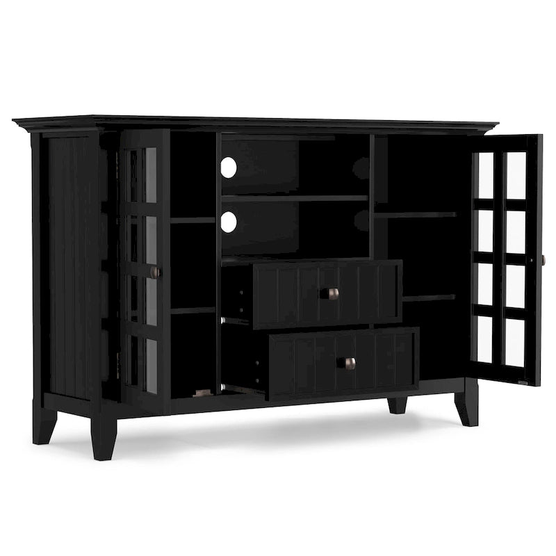 Solid Wood 53 inch Wide TV Media Stand For TVs up to 60 inches