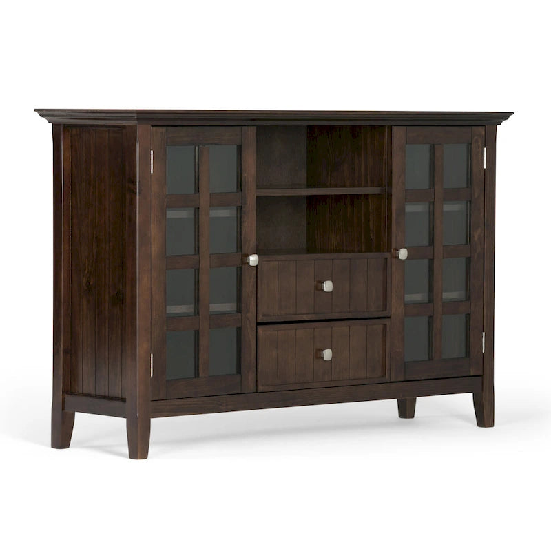 Solid Wood 53 inch Wide TV Media Stand For TVs up to 60 inches