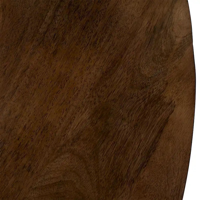 52 Inch Square Mango Wood Dining Table in Medium Brown Finish