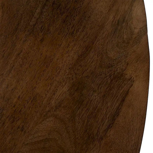 52 Inch Square Mango Wood Dining Table in Medium Brown Finish